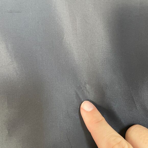 90s workwear vest button front grey y2k office contemporary - Picture 7 of 7